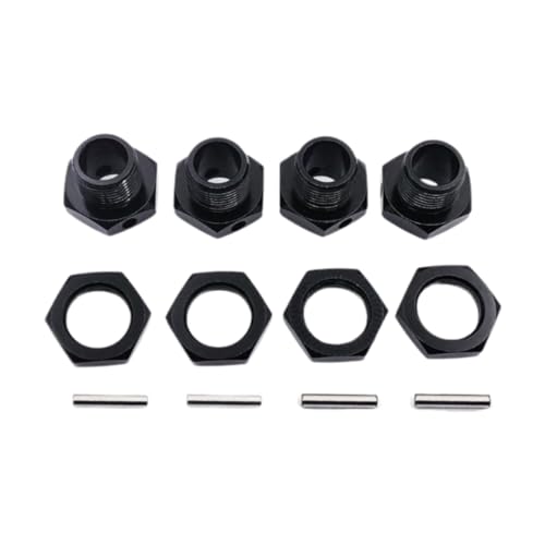 kowaku 4pcs RC Hex Hubs Räder Sechskantzubehör erweiterte Ersatzteile DIY Aluminiumlegierung RC Car Sppare Teilmodell Auto Teil 17mm 1: 8, Schwarz kowaku 4pcs RC Hex Hubs Räder Sechskantzubehör erweiterte Ersatzteile DIY Aluminiumlegierung RC Car Sppare Teilmodell Auto Teil 17mm 1: 8, Schwarz von kowaku