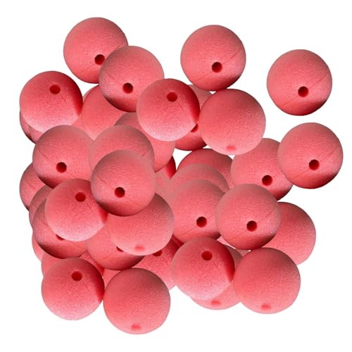 kowaku 50 Stück Clown Nasen für Bühnenaufführungen Und Partys, Rosa kowaku 50 Stück Clown Nasen für Bühnenaufführungen Und Partys, Rosa von kowaku
