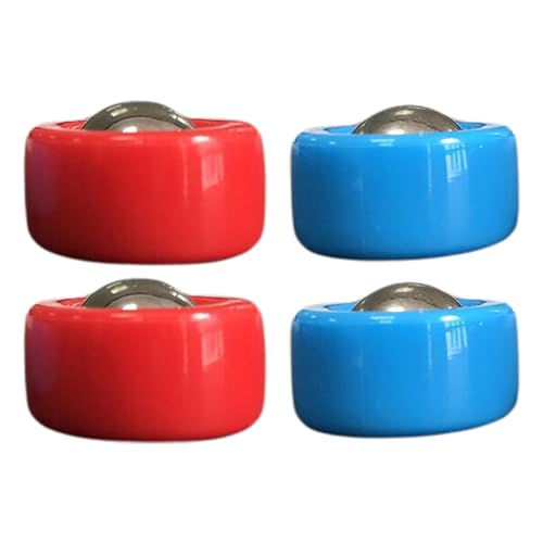kowaku 8-teiliges Mini-Shuffleboard-Puck-Set, rot und blau, Shuffleboard-Zubehör, Durchmesser 19 mm, Indoor-Shuffleboard-Spiele-Pucks kowaku 8-teiliges Mini-Shuffleboard-Puck-Set, rot und blau, Shuffleboard-Zubehör, Durchmesser 19 mm, Indoor-Shuffleboard-Spiele-Pucks von kowaku