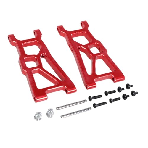 kowaku Aluminiumlegierung RC Lower A-Arms Frontschwung Arm Easy Installation Unterarme Ersatz für RC-Auto-DIY-Modifikation, Rot von kowaku