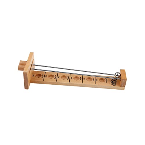 kowaku Balancierendes Ballspiel aus Holz, Tischspiele, Klassische Denksportaufgabe, handgefertigt, Augen-Hand-Koordination, Jugendliche, Puzzle, kowaku Balancierendes Ballspiel aus Holz, Tischspiele, Klassische Denksportaufgabe, handgefertigt, Augen-Hand-Koordination, Jugendliche, Puzzle, von kowaku