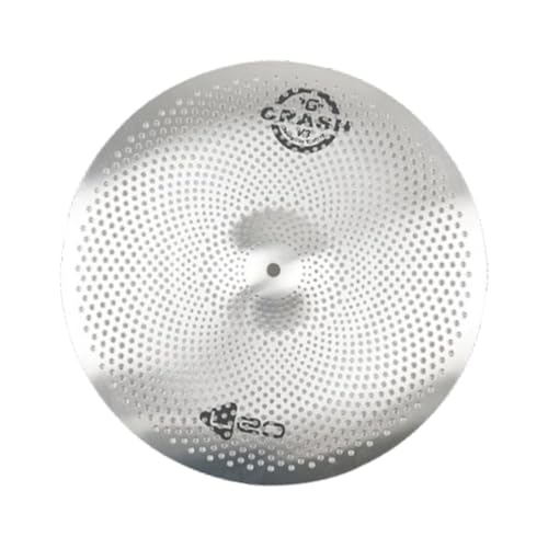 kowaku Becken mit geringer Lautstärke, Trommelbecken, Trommelzubehör, Schlagzeug-Übungsbecken, leicht, leises Becken-Übungsbecken für Anfänger, 14inch kowaku Becken mit geringer Lautstärke, Trommelbecken, Trommelzubehör, Schlagzeug-Übungsbecken, leicht, leises Becken-Übungsbecken für Anfänger, 14inch von kowaku