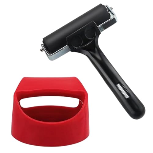 kowaku Blockdruck Baren, Gummiwalze Brayer, Ausrüstung Druckwalze Tintenmalerei zum Drucken von Stempel-DIY-Projekten kowaku Blockdruck Baren, Gummiwalze Brayer, Ausrüstung Druckwalze Tintenmalerei zum Drucken von Stempel-DIY-Projekten von kowaku