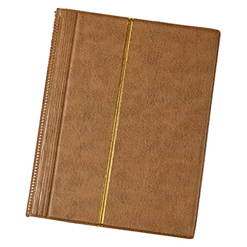 kowaku Briefmarkenalbum Einsteckbuch Sammleralbum Briefmarkenbuch Kollektionsalbum mit 10 Blättern Und 3 Reihen Pro Seite Schützt vor Kratzern Zur Organisat, Braun kowaku Briefmarkenalbum Einsteckbuch Sammleralbum Briefmarkenbuch Kollektionsalbum mit 10 Blättern Und 3 Reihen Pro Seite Schützt vor Kratzern Zur Organisat, Braun von kowaku