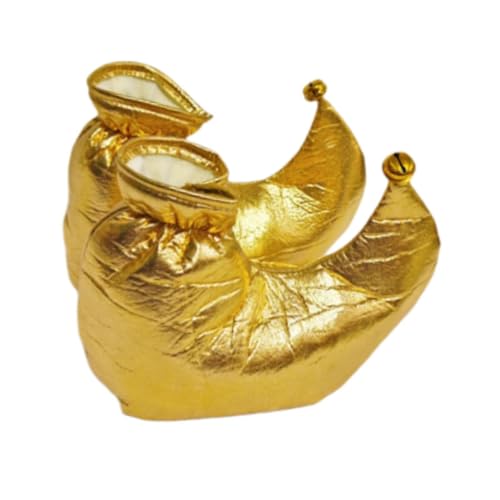 kowaku Clownschuhe Cover für Erwachsene Clown Cosplay Party Cosplay Kostümzubehör, Gold von kowaku