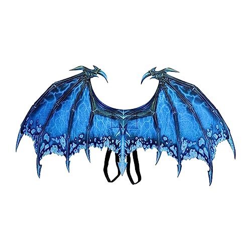 kowaku Dinosaurier Flügel Drachen Kostüm Spielzeug Karneval Kinder Nachtclub Rollenspiel Vliesstoff Partyzubehör Erwachsene Requisiten Dekorativ Kreativ, Blau kowaku Dinosaurier Flügel Drachen Kostüm Spielzeug Karneval Kinder Nachtclub Rollenspiel Vliesstoff Partyzubehör Erwachsene Requisiten Dekorativ Kreativ, Blau von kowaku