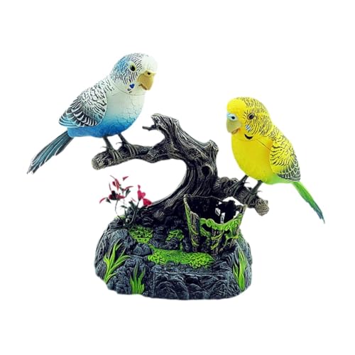 kowaku Elektronisches Haustier, Sound aktiviert, Heimdekoration, singende Chirping -Vögelspielzeug für kreatives Geschenk kowaku Elektronisches Haustier, Sound aktiviert, Heimdekoration, singende Chirping -Vögelspielzeug für kreatives Geschenk von kowaku