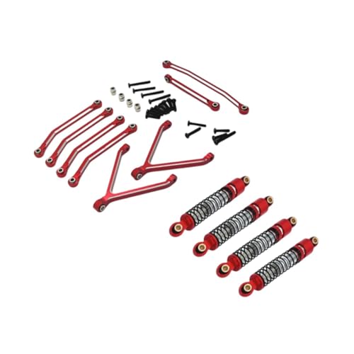 kowaku Ersatzteile für RC Fcx24, Verbindungs- und Dämpfersatz für 1:24 RC Modelle, Rot kowaku Ersatzteile für RC Fcx24, Verbindungs- und Dämpfersatz für 1:24 RC Modelle, Rot von kowaku
