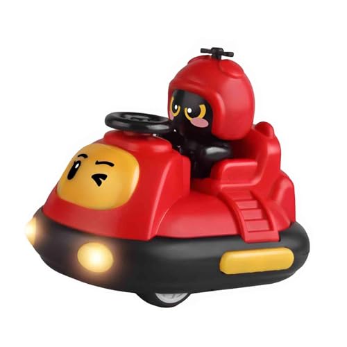 kowaku Fernbedienung Auto Mini ferngesteuertes Auswerferfahrzeug RC Cartoon Auto Spielzeug RC Auswurfauto für Jugendliche Erwachsene, Rot von kowaku