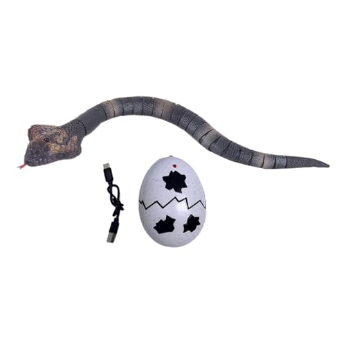 kowaku Fernsteuerungsschlange Spielzeug, realistische Fernsteuerungskobra mit einziehbarer Zunge und schwenkbarem Schwanz, RC-Kobra mit USB-Aufladung für Kinder, Partys, Halloween, Haustiere, Braun kowaku Fernsteuerungsschlange Spielzeug, realistische Fernsteuerungskobra mit einziehbarer Zunge und schwenkbarem Schwanz, RC-Kobra mit USB-Aufladung für Kinder, Partys, Halloween, Haustiere, Braun von kowaku