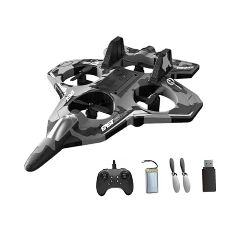 kowaku Ferngesteuertes Flugzeug, RC-Flugzeug, RC-Segelflugzeug, 360°-Drehung, Outdoor-Flugspielzeug mit bunten LED-Lichtern, Geschenk für von, D Gray kowaku Ferngesteuertes Flugzeug, RC-Flugzeug, RC-Segelflugzeug, 360°-Drehung, Outdoor-Flugspielzeug mit bunten LED-Lichtern, Geschenk für von, D Gray von kowaku