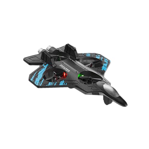 kowaku Ferngesteuertes Flugzeug aus Schaumstoff, Spielzeug, Basteln, Kampfspielzeug, RC-Flugzeug für, für den Kindertag, Hinterhof, Geschenk für, Blau kowaku Ferngesteuertes Flugzeug aus Schaumstoff, Spielzeug, Basteln, Kampfspielzeug, RC-Flugzeug für, für den Kindertag, Hinterhof, Geschenk für, Blau von kowaku