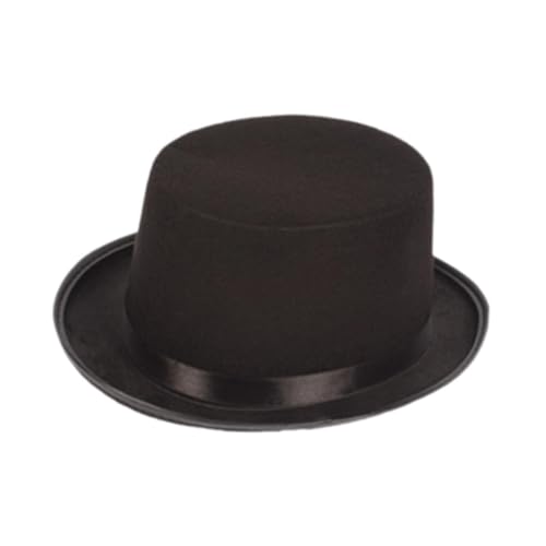 kowaku Filz Top -Hut zeremonielles Kostümkleid Klassisches Fedora Hat Kostüm Accessoire, 60cmx12cm kowaku Filz Top -Hut zeremonielles Kostümkleid Klassisches Fedora Hat Kostüm Accessoire, 60cmx12cm von kowaku