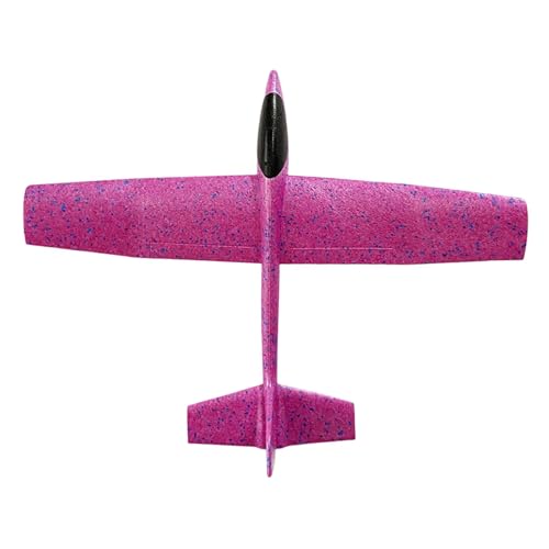 kowaku Foam Flugzeug Spielzeugglider Flugzeug Spielzeug Outdoor Sportspielzeug werfen Schaumflugzeug für Kinder, Violett von kowaku