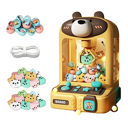 kowaku Greifautomaten Als Spielzeugautomat Und Lustiges Geschicklichkeitsspiel Dieses Lernspielzeug mit Musik Und Bunten Lichtern für Jungen Und Mädchen, Bär 30 Puppen kowaku Greifautomaten Als Spielzeugautomat Und Lustiges Geschicklichkeitsspiel Dieses Lernspielzeug mit Musik Und Bunten Lichtern für Jungen Und Mädchen, Bär 30 Puppen von kowaku