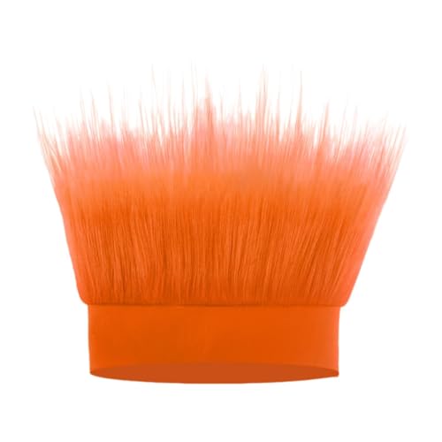 kowaku Haariges Stirnband, Haarperücke, Hut, Kostüm, multifunktional, pelziges Stirnband, Requisite, Kostüm, Orange kowaku Haariges Stirnband, Haarperücke, Hut, Kostüm, multifunktional, pelziges Stirnband, Requisite, Kostüm, Orange von kowaku