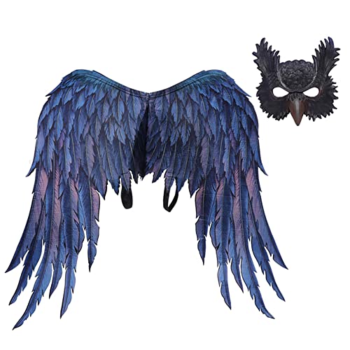 kowaku Halloween Cosplay Maske Kostüm Liefert Tier Eule Maske Flügel für Dekor von kowaku
