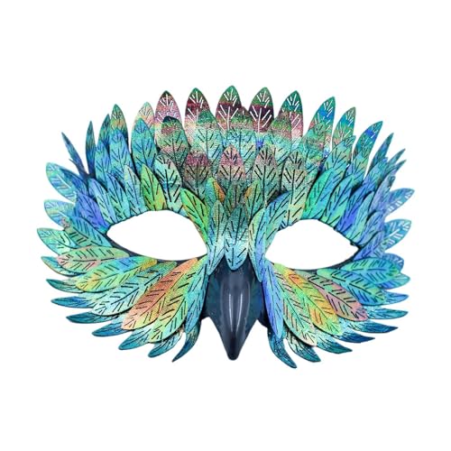 kowaku Halloween Food Dress Up Masquerade Vogelmaske für Valentinstag Cosplay, GrÜn kowaku Halloween Food Dress Up Masquerade Vogelmaske für Valentinstag Cosplay, GrÜn von kowaku