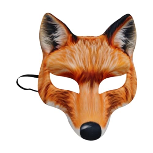 kowaku Halloween Maske Cosplay Tier Gesicht Maske für Bühne Leistung Party Favor, Gelb von kowaku