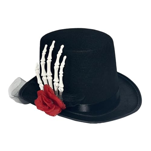 kowaku Halloween Zylinderhut Mütze Hut für Cosplay Nachtclub Maskerade Karneval, Vertikale Hand kowaku Halloween Zylinderhut Mütze Hut für Cosplay Nachtclub Maskerade Karneval, Vertikale Hand von kowaku