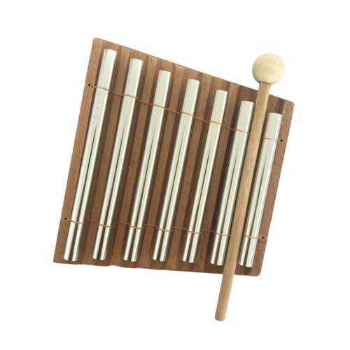 kowaku Handglocken-Windspiel, Musikspielzeug, Musikgeschenk, Musikinstrument, Meditationsglockenspiel für, Achtsamkeit, Klassenzimmermanagement, 7 Töne kowaku Handglocken-Windspiel, Musikspielzeug, Musikgeschenk, Musikinstrument, Meditationsglockenspiel für, Achtsamkeit, Klassenzimmermanagement, 7 Töne von kowaku