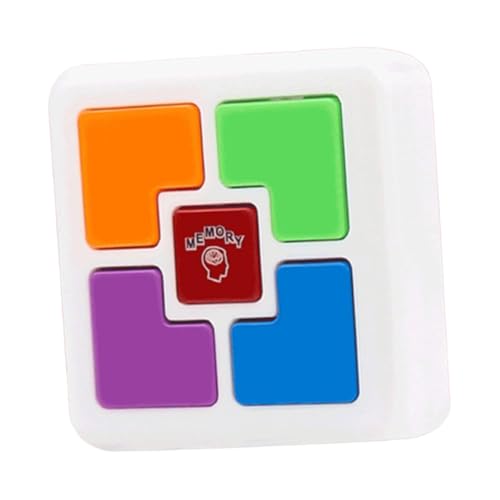 kowaku Handheld-Memory-Spiel, elektronische Spiele für Kinder mit Lichtern und Sounds, Gehirn für Kinder ab 8 Jahren , Weiß von kowaku