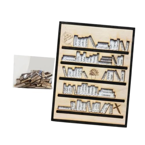 kowaku Holzbibel Reading - -Puzzle, Bibelstudium liefert Dekor für Freunde Erwachsene kowaku Holzbibel Reading - -Puzzle, Bibelstudium liefert Dekor für Freunde Erwachsene von kowaku