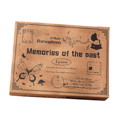 kowaku Holzmarken Set Diary Stamps Crafts DIY Project for Malen Fotoalbum Journals, Style B kowaku Holzmarken Set Diary Stamps Crafts DIY Project for Malen Fotoalbum Journals, Style B von kowaku
