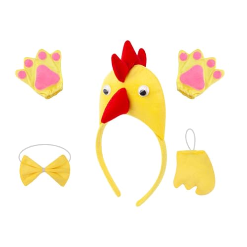 kowaku Huhn 3D-Tierkostüm für Mädchen, Cosplay-Zubehör für Cosplay-Festival, Gelber Gelber Schwanz kowaku Huhn 3D-Tierkostüm für Mädchen, Cosplay-Zubehör für Cosplay-Festival, Gelber Gelber Schwanz von kowaku