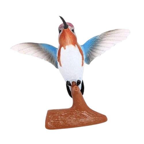 kowaku Hummingbird Model Figur Figur Animal Skulptur Statue für Partyzubehör, Garten und Rasengeburtstag Geschenkschmuck, 2996 von kowaku