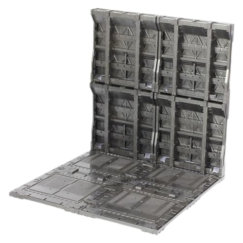 kowaku Ineinander greifender Basis-Ausstellungsstand für Actionfiguren für Modell-Mobile, Kinderspielzeug, mobiles Lagerregal, Modell-Basisständer, Style A von kowaku