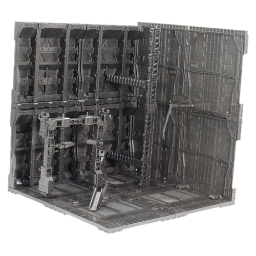 kowaku Ineinander greifender Basis-Ausstellungsstand für Actionfiguren für Modell-Mobile, Kinderspielzeug, mobiles Lagerregal, Modell-Basisständer, Style D von kowaku