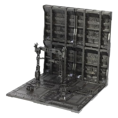 kowaku Ineinander greifender Basis-Ausstellungsstand für Actionfiguren für Modell-Mobile, Kinderspielzeug, mobiles Lagerregal, Modell-Basisständer, Style G von kowaku