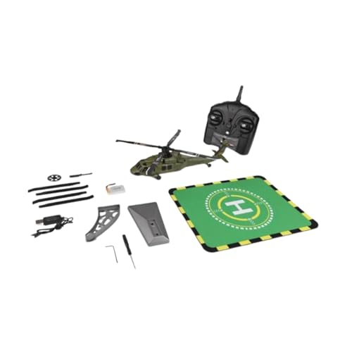 kowaku K170 RC Hubschrauber bürstenloser Flugzeug Kinder Spielzeug Spielzeug Vier Kanalflugzeuge Modellsimulationsmodell, 1 Leistung von kowaku