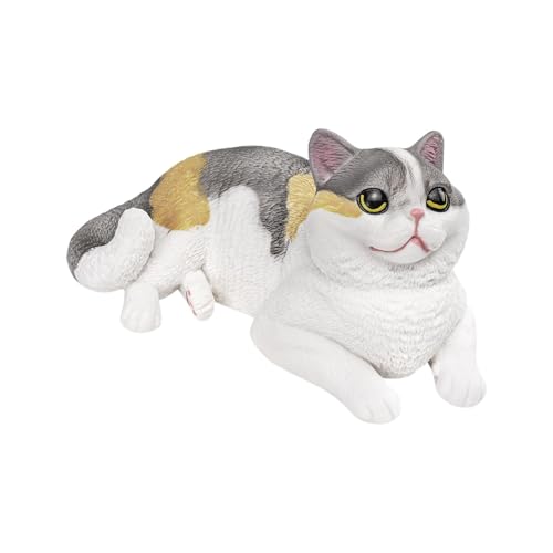 kowaku Katzen Dekoration für Kuchen, Kätzchen Spielzeug, Tisch Accessoire, Tierfigur für Feiern Und Gärten, Kalikokatze kowaku Katzen Dekoration für Kuchen, Kätzchen Spielzeug, Tisch Accessoire, Tierfigur für Feiern Und Gärten, Kalikokatze von kowaku