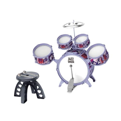 kowaku Kids Drum Set Musikspielzeugmusik Aufklärung Percussion Instrument für Konzertkinder von kowaku