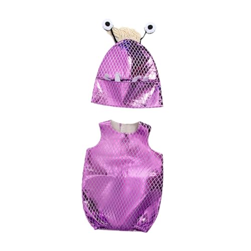 kowaku Kinder Monster Cosplay Kostüm Set Geburtstag Cosplay Party Kostüm Kind Outfit, L to XL von kowaku