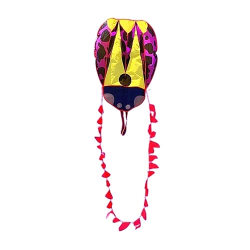 kowaku Lady Bird Kite Flying Toy mit 100 m Leitung und Schwanz leicht zu handhaben mit Sport Kite Animal geformtem Drachen für das Geburtstagsgeschenk im, Lila kowaku Lady Bird Kite Flying Toy mit 100 m Leitung und Schwanz leicht zu handhaben mit Sport Kite Animal geformtem Drachen für das Geburtstagsgeschenk im, Lila von kowaku