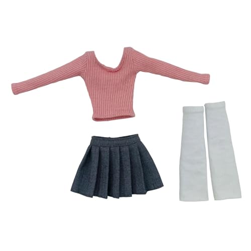 kowaku Langschläfe 1: 6 -Skala Frauen Röhrchen -Obertrohrhülsen für 12 '' Actionfigur Körper eingestellt, Rosa von kowaku