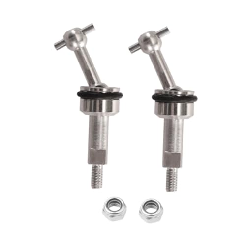 kowaku Metallantriebswelle Set RC Car Reparatur Kit Universal professionelle Antriebswelle verlängerte Metall CVD für K969 K979, 2 StÜck von kowaku