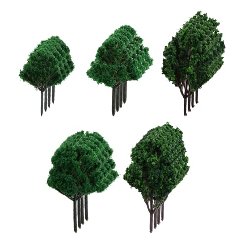 kowaku Modellbäume Bäume Statue DIY Bastel Sand Tisch Origination vorgetäuscht Spielen Spielzeugfilmprops Mini Diorama Bäume Layout Layout, 20 Teile von kowaku