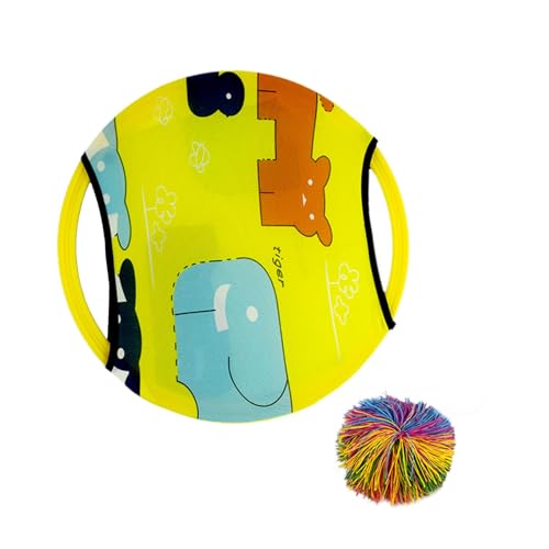 kowaku Paddle Catching Balls Party bevorzugt Interaktionsspielzeug für die Familie des Eltern -Kindes für die Familie für die Familie, Gelb kowaku Paddle Catching Balls Party bevorzugt Interaktionsspielzeug für die Familie des Eltern -Kindes für die Familie für die Familie, Gelb von kowaku