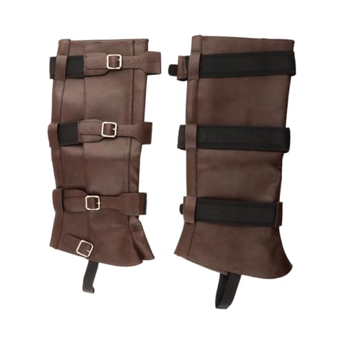 kowaku Piraten-Stiefelüberzüge im Retro-Stil für Herren, Beinschützer für Cosplay, Outdoor-Foto-Requisiten, Kaffeehöhe 42 cm kowaku Piraten-Stiefelüberzüge im Retro-Stil für Herren, Beinschützer für Cosplay, Outdoor-Foto-Requisiten, Kaffeehöhe 42 cm von kowaku