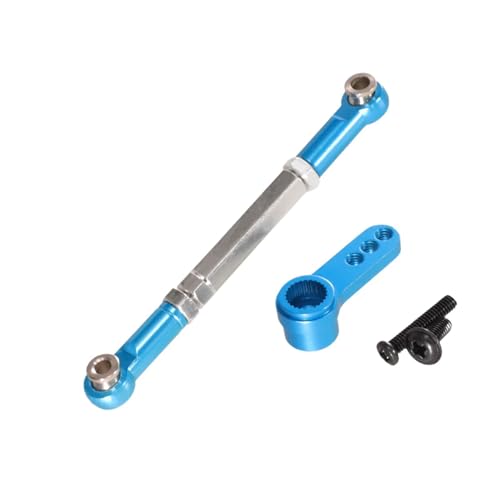kowaku RC Auto Lenkstangen Set, Metall Zugstangen für Präzise Steuerung, Blau kowaku RC Auto Lenkstangen Set, Metall Zugstangen für Präzise Steuerung, Blau von kowaku