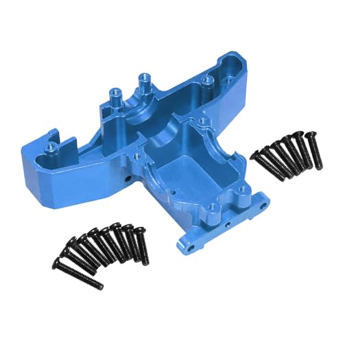 kowaku RC -Auto -Teil hinten unter Getriebeabdeckung DIY -Zubehör 1:14 LKWs DIY Geändert 1:14 RC Car Heckgetriebe Getriebeabdeckung, Blau von kowaku