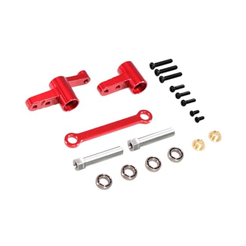 kowaku RC -Autolenkungsantriebskomponenten RC -Autoanpassungen RC -Auto -Upgrades Zubehör für H14BM, Rot von kowaku