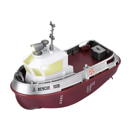 kowaku RC-Boot für Kinder, ferngesteuertes Boot, Ganzkörper-wasserdichtes Mini-Doppelmotor-Badewannen-Spielzeugboot für Kinder, Schwimmbad, Fluss, Rot kowaku RC-Boot für Kinder, ferngesteuertes Boot, Ganzkörper-wasserdichtes Mini-Doppelmotor-Badewannen-Spielzeugboot für Kinder, Schwimmbad, Fluss, Rot von kowaku