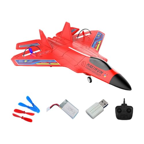 kowaku RC Flugzeug Fernbedienung Flugzeug mit Licht mit Gyro Stabilisator Outdoor RC, Rot kowaku RC Flugzeug Fernbedienung Flugzeug mit Licht mit Gyro Stabilisator Outdoor RC, Rot von kowaku