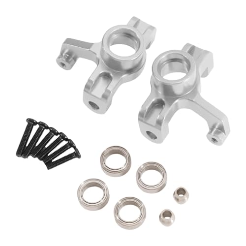 kowaku RC-Lenkbecher, stilvoller, robuster Lenkbecher vorne und hinten, Ersatz für 1/14 144016 144018, Silber von kowaku