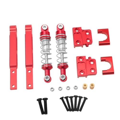 kowaku RC Stoßdämpfer Zugstange Set Ölgefüllte RC Stoßdämpfer Upgrade für 1/12 MN82, Rot kowaku RC Stoßdämpfer Zugstange Set Ölgefüllte RC Stoßdämpfer Upgrade für 1/12 MN82, Rot von kowaku